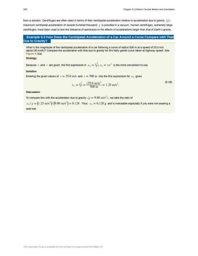 College Physics (Algebra) - New Page