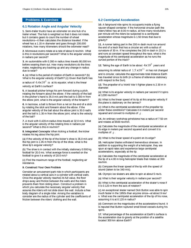 College Physics (Algebra) - New Page