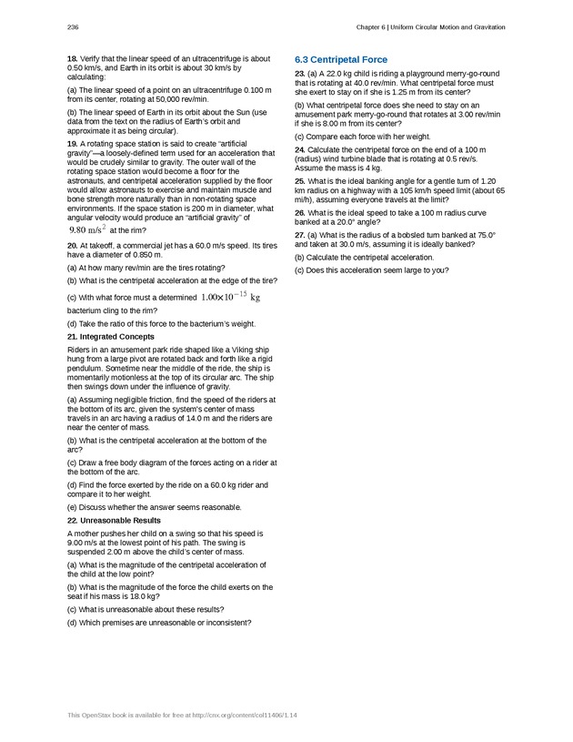 College Physics (Algebra) - New Page