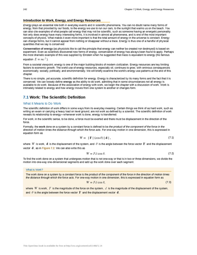 College Physics (Algebra) - New Page