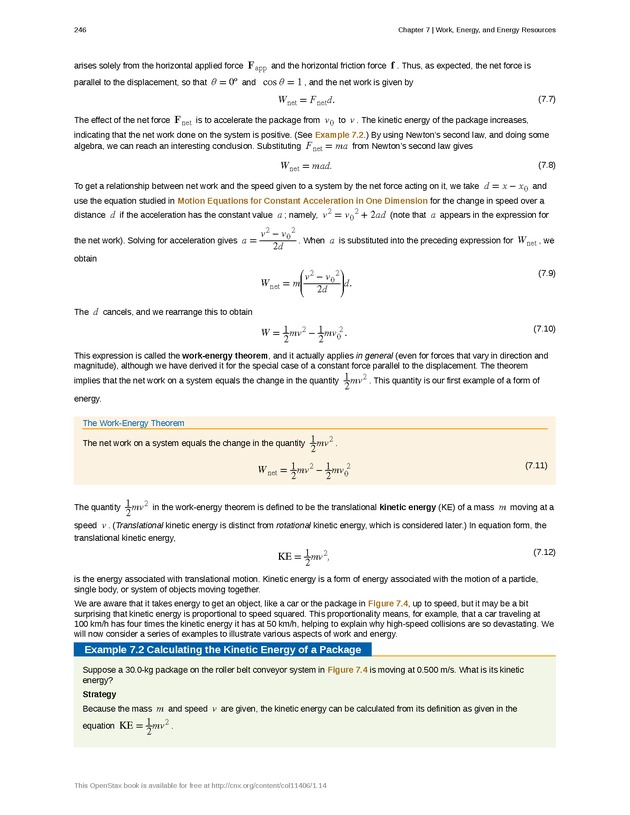 College Physics (Algebra) - New Page