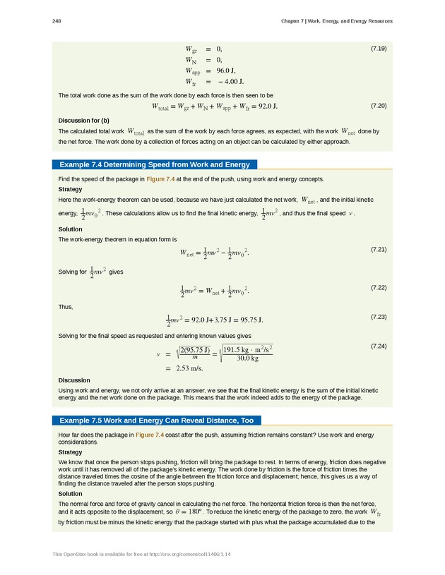 College Physics (Algebra) - New Page