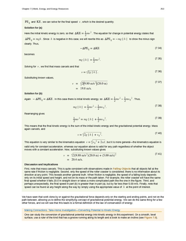 College Physics (Algebra) - New Page