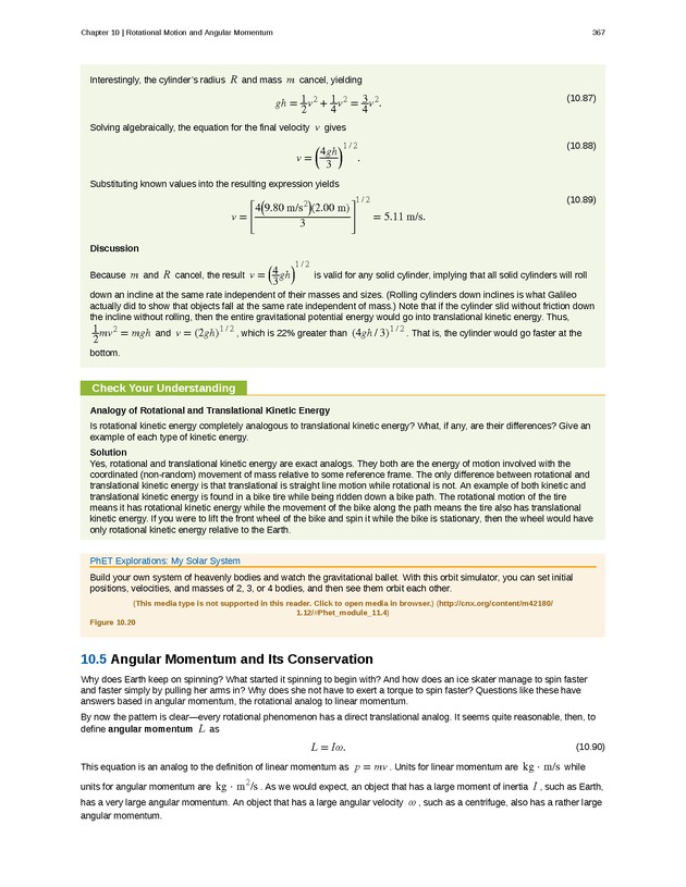 College Physics (Algebra) - New Page