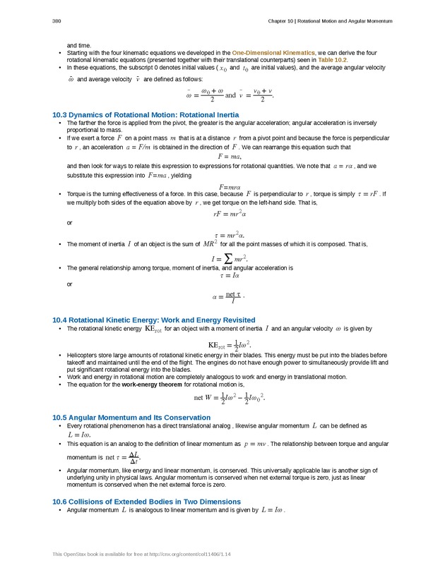 College Physics (Algebra) - New Page