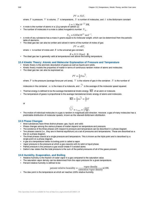 College Physics (Algebra) - New Page