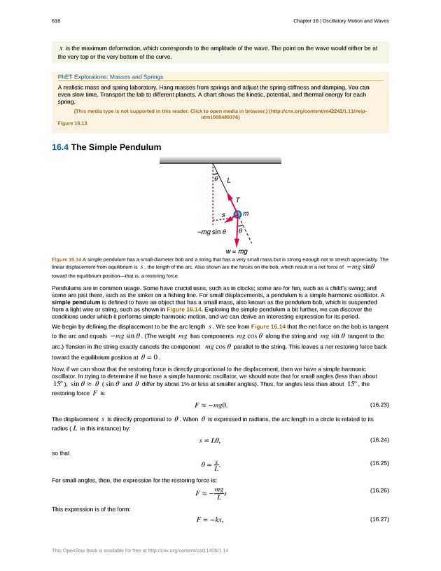College Physics (Algebra) - New Page