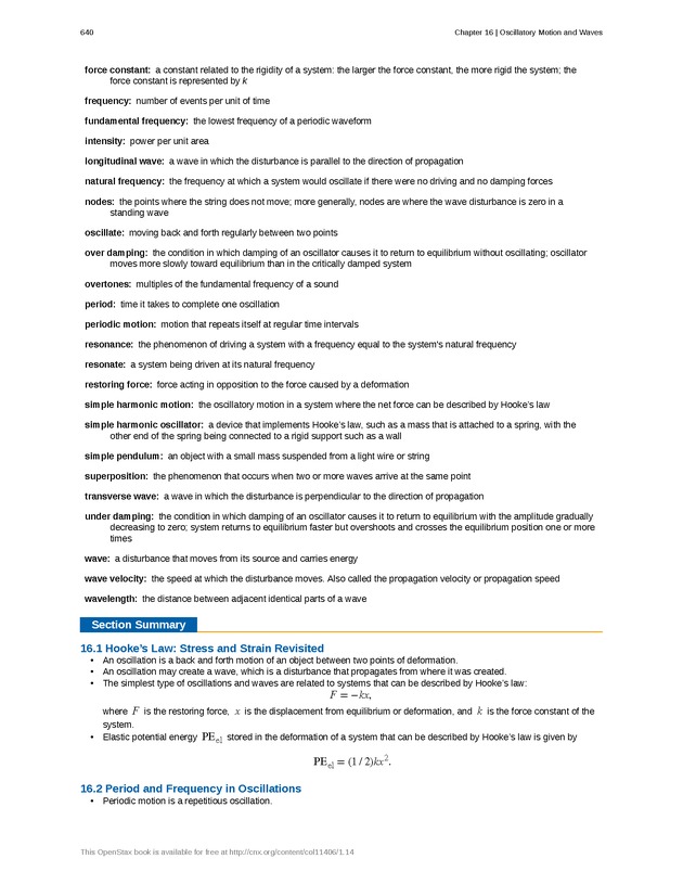 College Physics (Algebra) - New Page