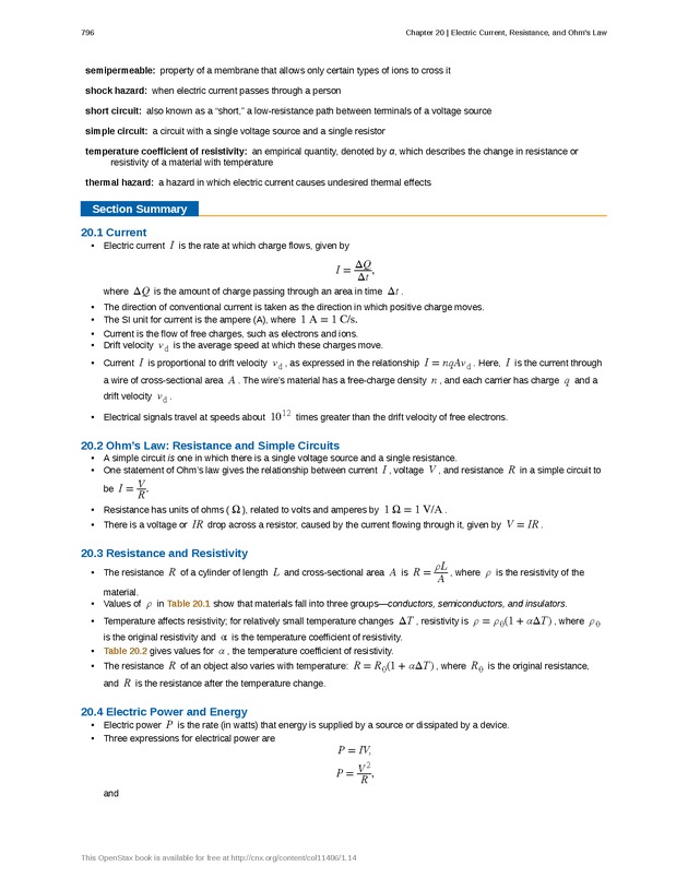 College Physics (Algebra) - New Page