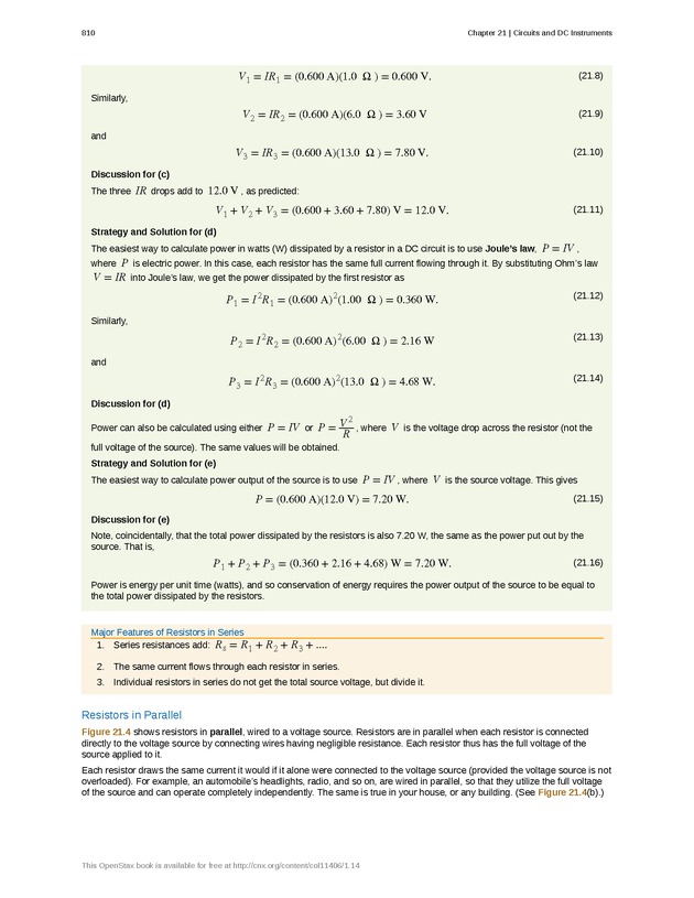 College Physics (Algebra) - New Page