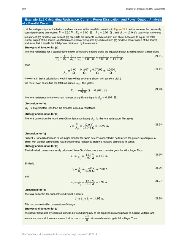 College Physics (Algebra) - New Page