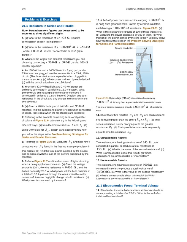 College Physics (Algebra) - New Page