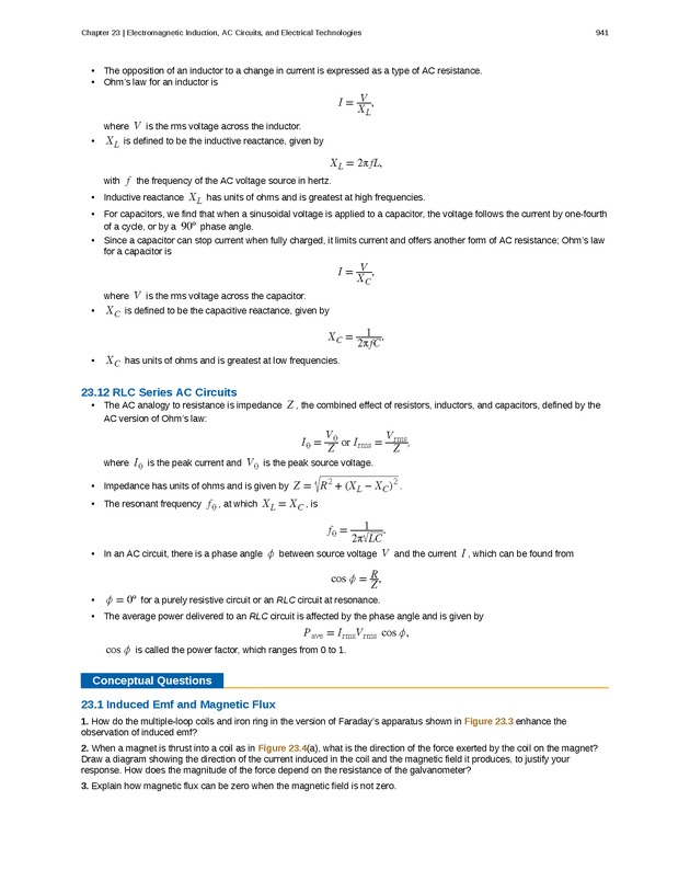 College Physics (Algebra) - Preface 1454
