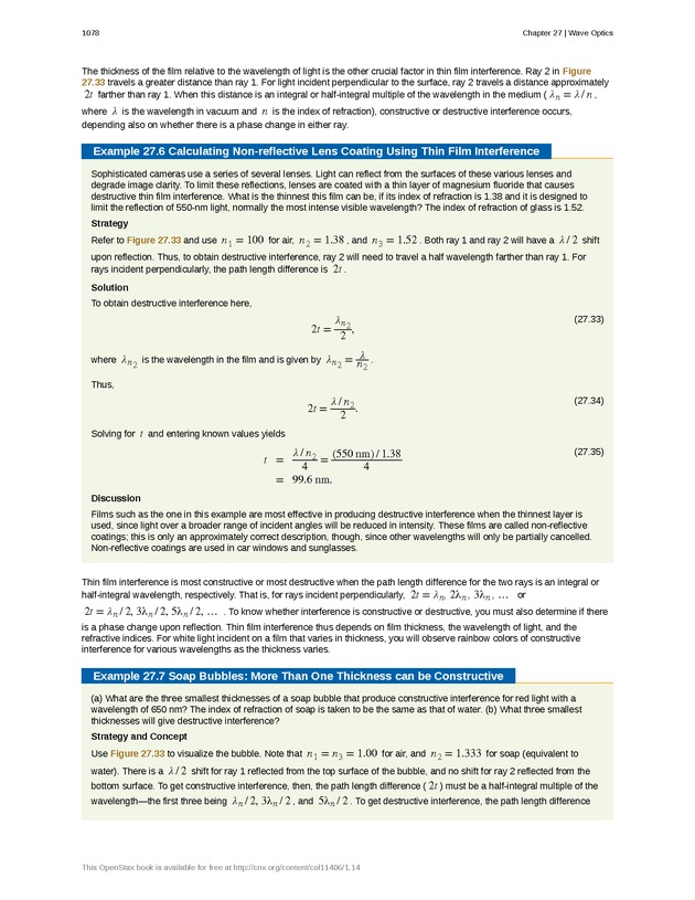 College Physics (Algebra) - Preface 1527