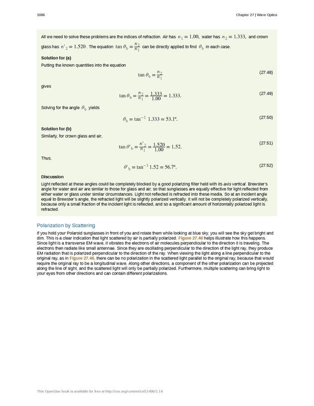 College Physics (Algebra) - Preface 1535