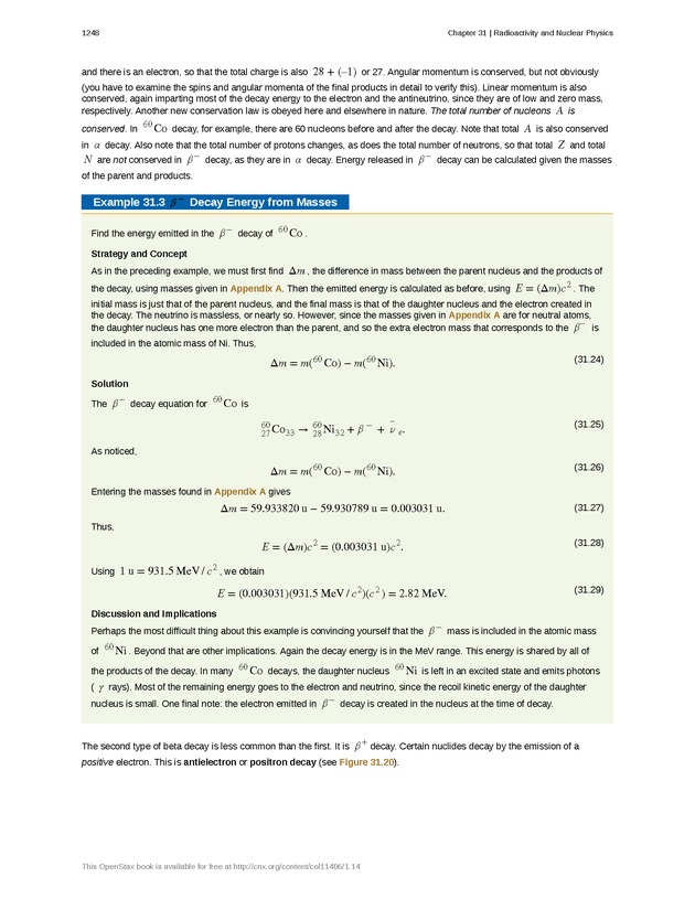 College Physics (Algebra) - Preface 1697