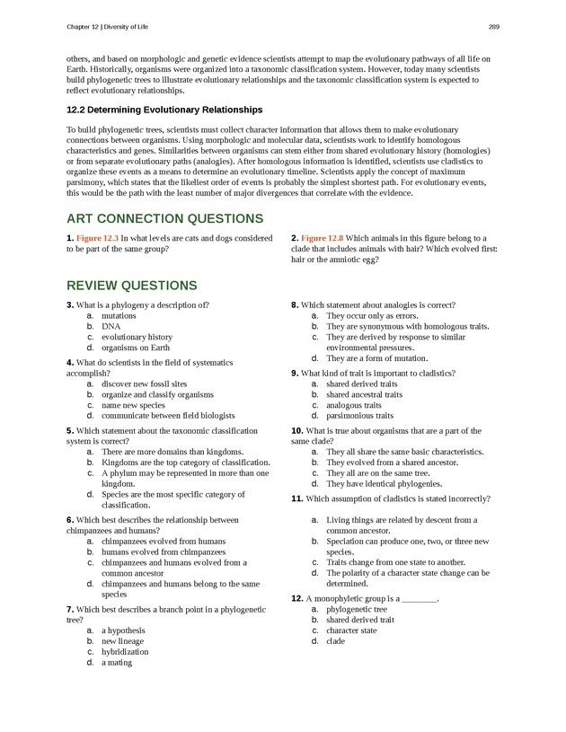 Concepts of Biology (non-majors) - Page 285