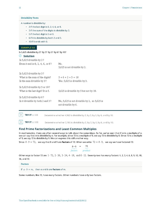 Elementary Algebra - 