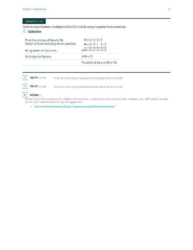 Elementary Algebra - 