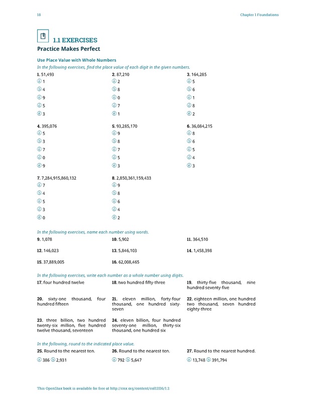 Elementary Algebra - 