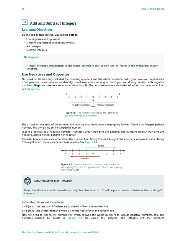 Elementary Algebra - 