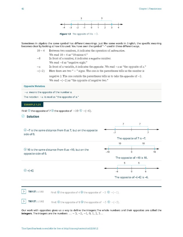 Elementary Algebra - 