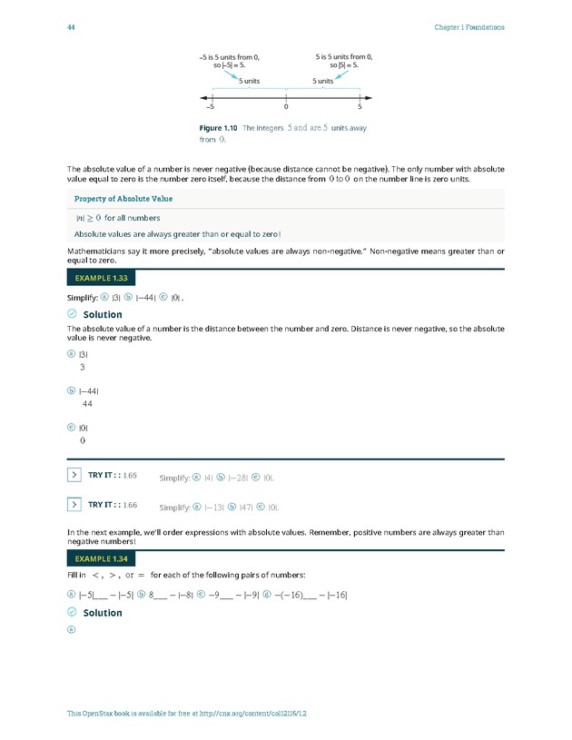Elementary Algebra - 