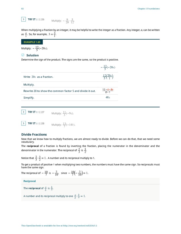 Elementary Algebra - 