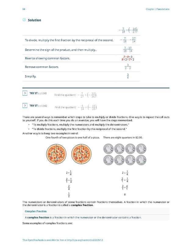 Elementary Algebra - 