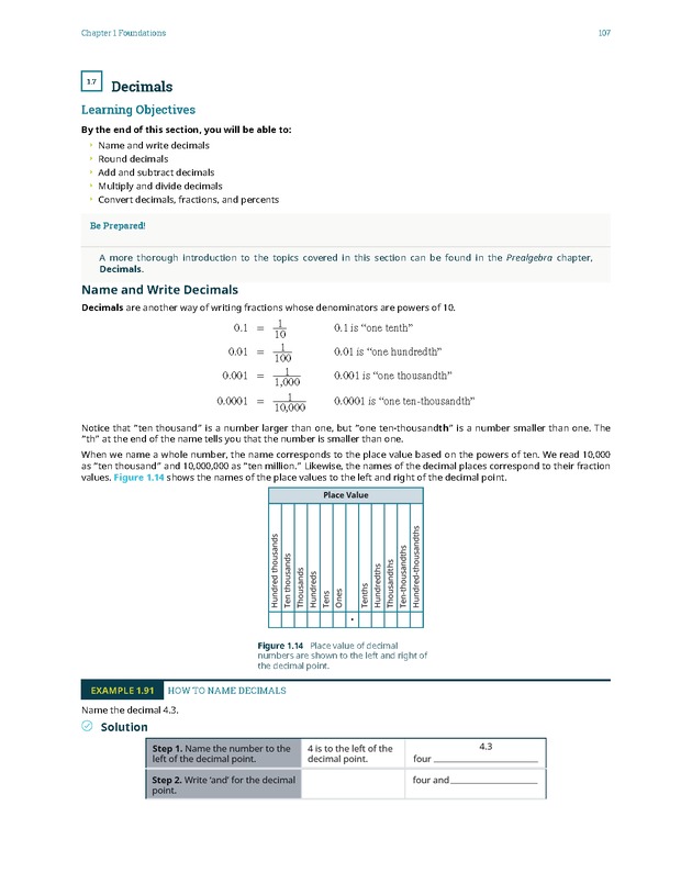 Elementary Algebra - 