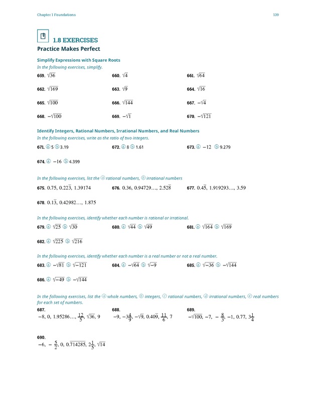 Elementary Algebra - 
