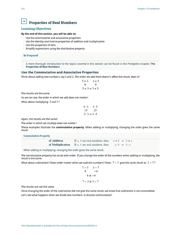 Elementary Algebra - 