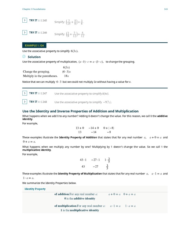 Elementary Algebra - 