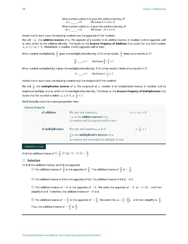 Elementary Algebra - 