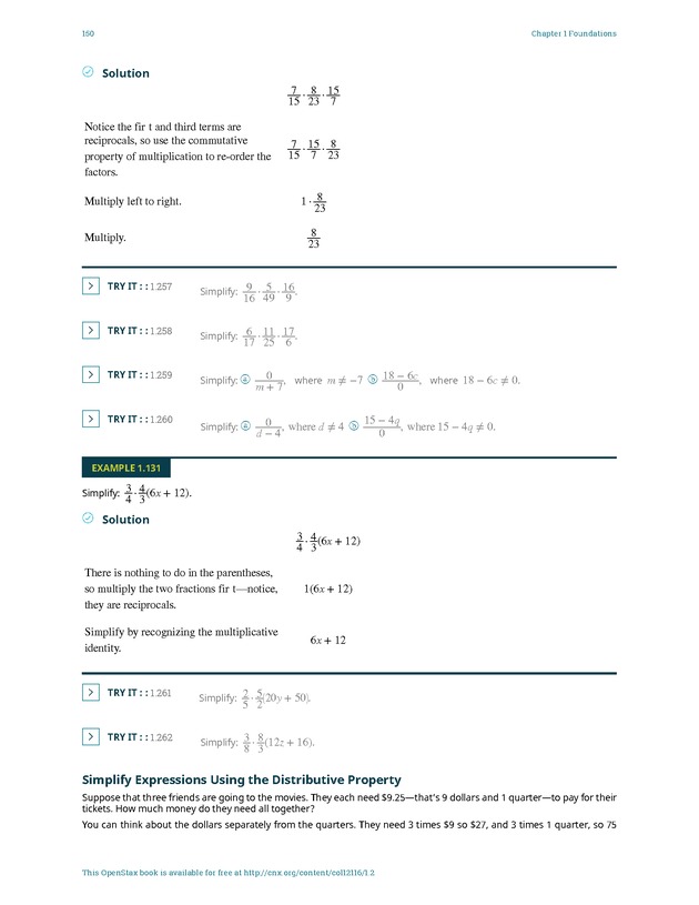 Elementary Algebra - 