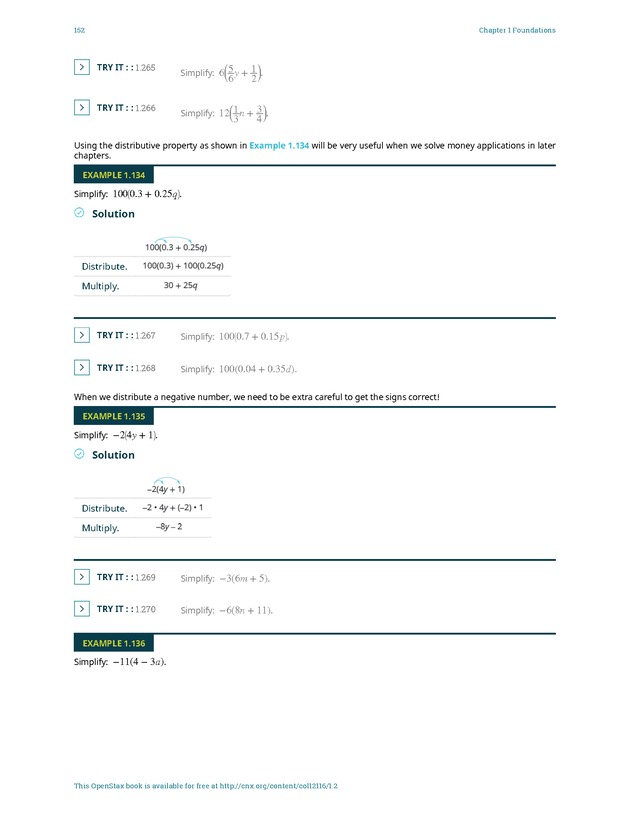 Elementary Algebra - 
