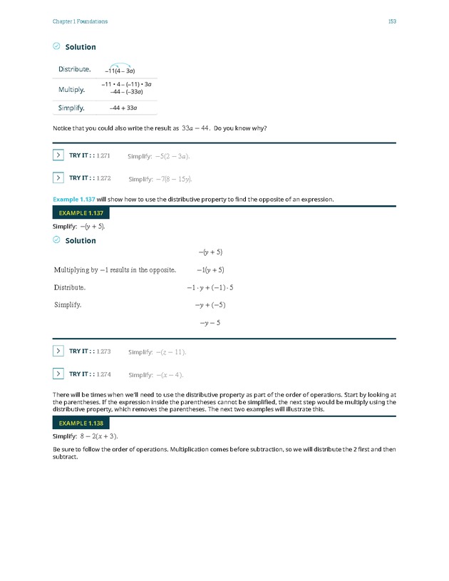Elementary Algebra - 