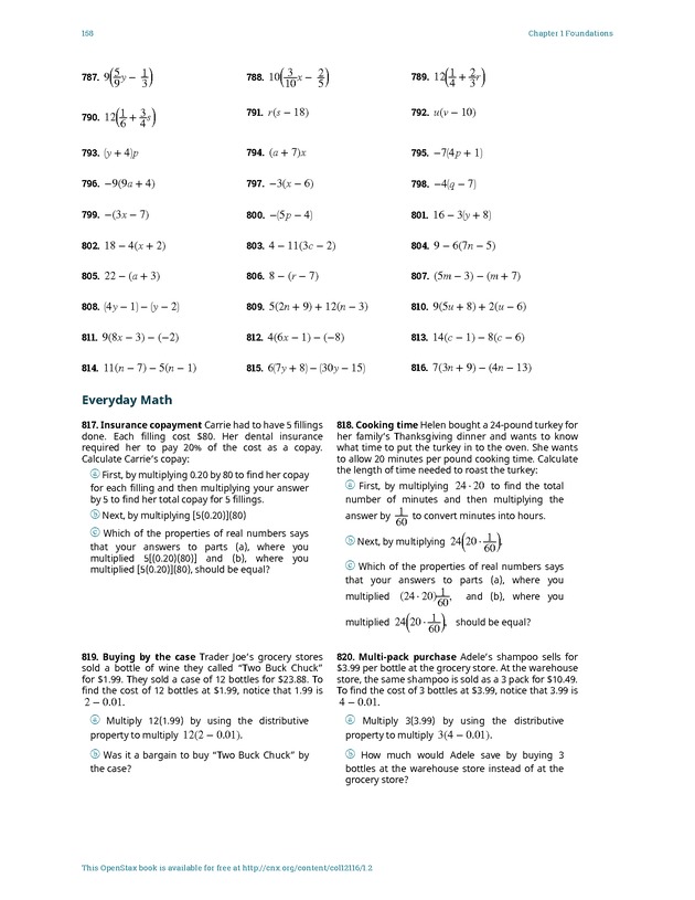 Elementary Algebra - 