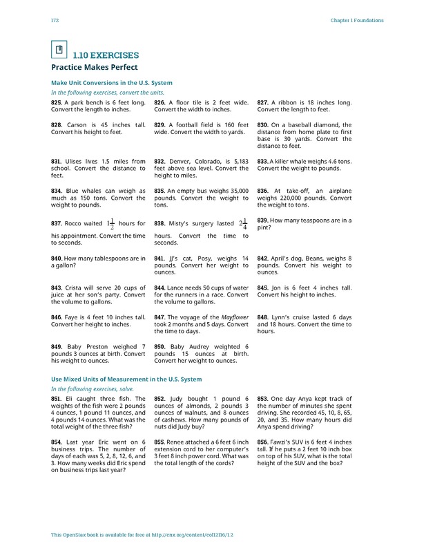 Elementary Algebra - 
