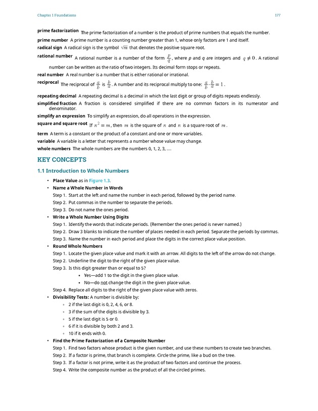 Elementary Algebra - 