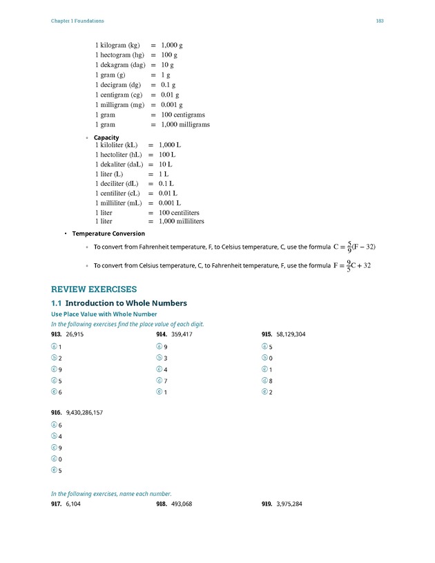 Elementary Algebra - 