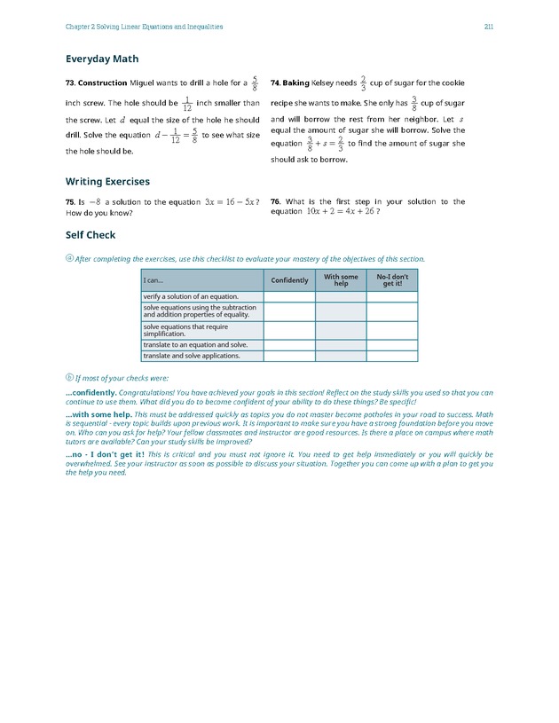 Elementary Algebra - 