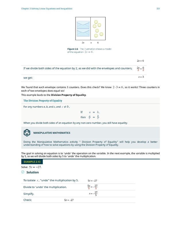 Elementary Algebra - 