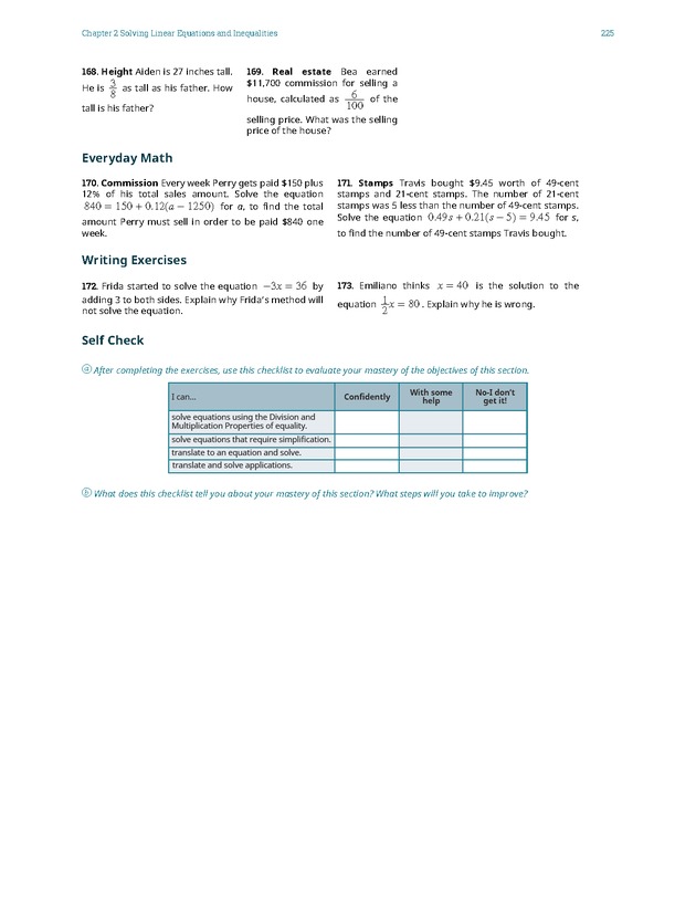 Elementary Algebra - 