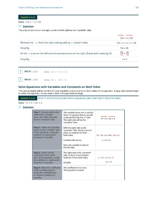 Elementary Algebra - 