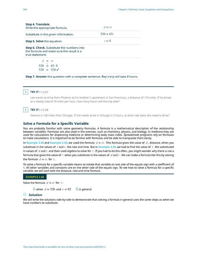 Elementary Algebra - 