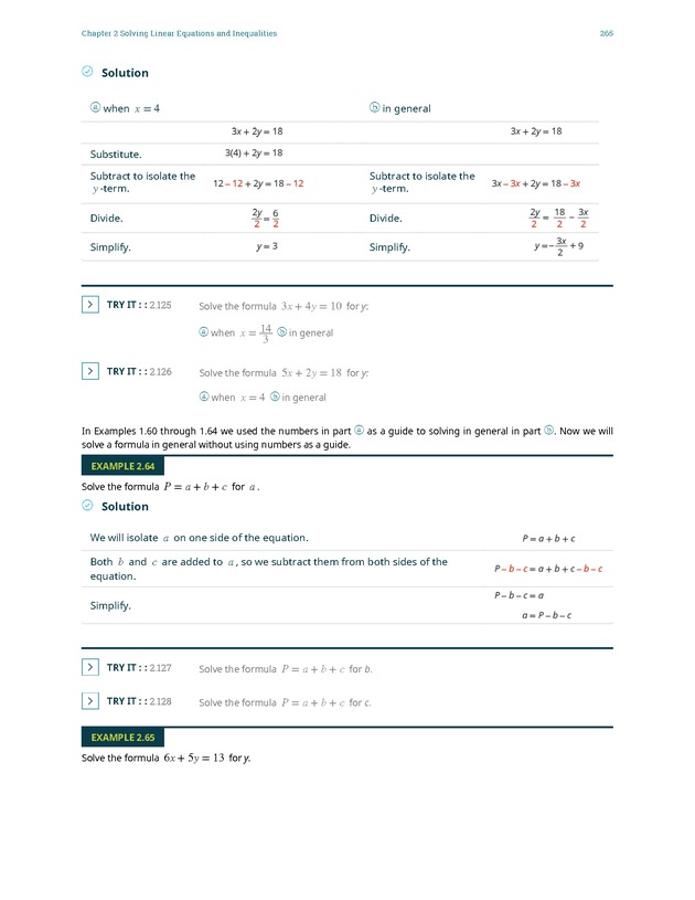 Elementary Algebra - 