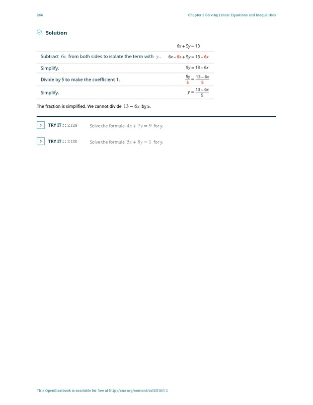 Elementary Algebra - 