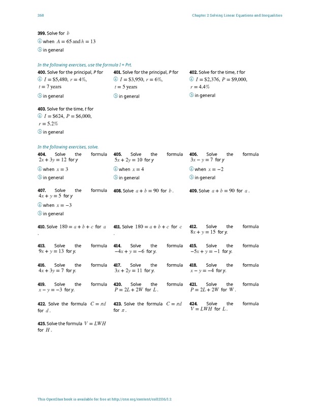 Elementary Algebra - 