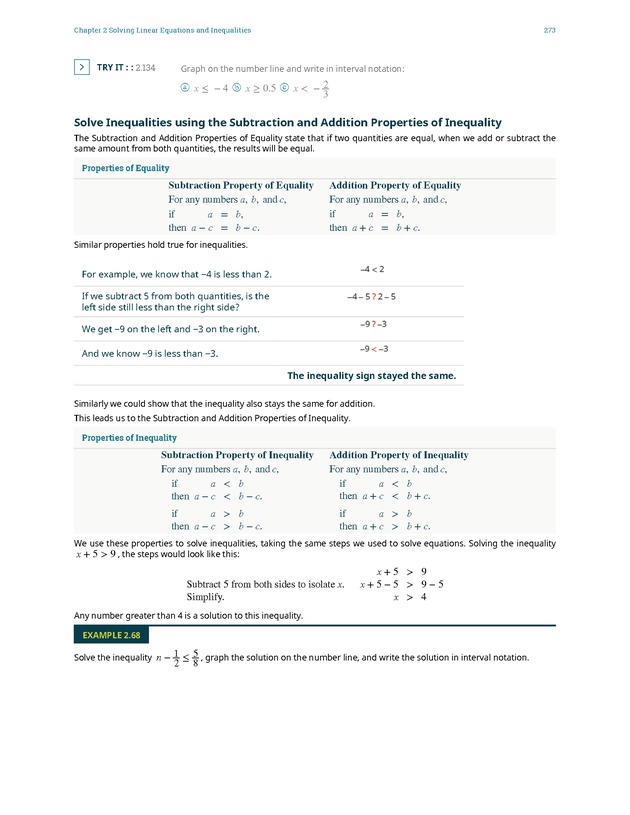 Elementary Algebra - 